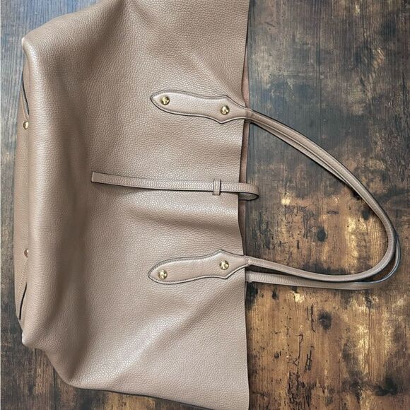 ANNABEL INGALL ISABELLA LARGE TOTE in DEER - Picture 3 of 11